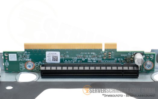 Dell Secondary Riser Card 1x x16 PCIe 4.0 LP low profile incl. cage R6515 06KKNH 0J3P64