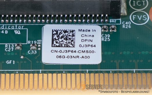Dell Secondary Riser Card 1x x16 PCIe 4.0 LP low profile incl. cage R6515 06KKNH 0J3P64
