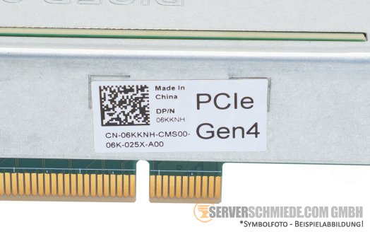 Dell Secondary Riser Card 1x x16 PCIe 4.0 LP low profile incl. cage R6515 06KKNH 0J3P64