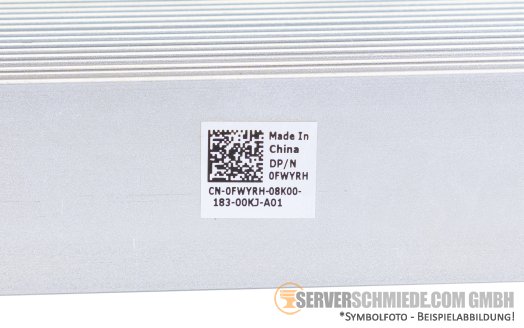 Dell Standard Performance Heatsink CPU Kühler 1U max. 180W R7525 R6525 R7515 R6515 0FWYRH