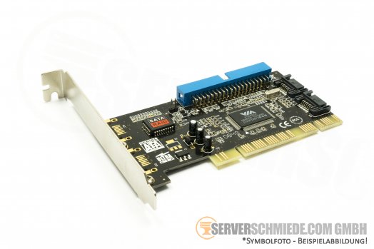 Delock AS6421 PCI 32bit Ultra ATA IDE + SATA Combo Controller Card