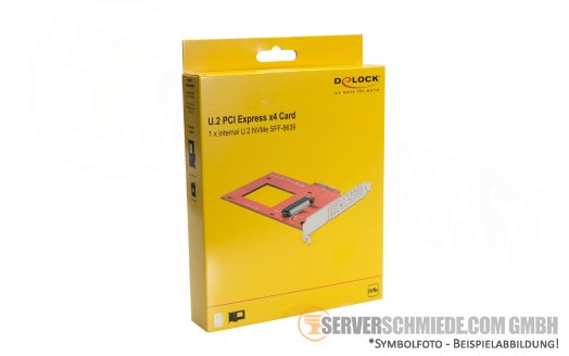 Delock NVMe SSD PCIe x4 Controller 1x U.2 SFF 2,5