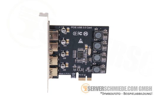 Delock PCIe x1 3.2 Gen1 4x extern USB 3.2 Typ-A Controller 90509