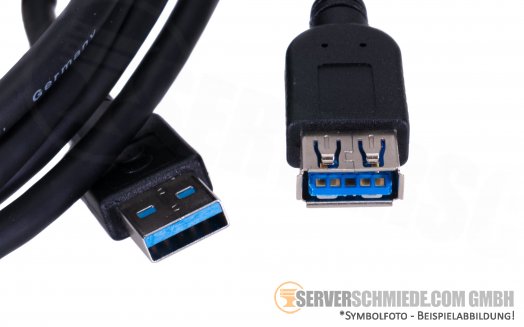 USB 3.0 1,80m  Verlängerungskabel male zu female