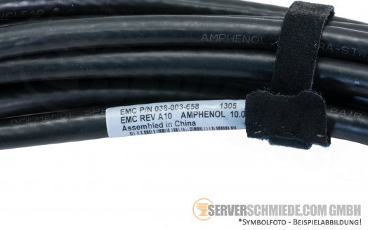 EMC 10m  SAS extern 2x SFF-8088 038-003-658 for Storage + Tape Library