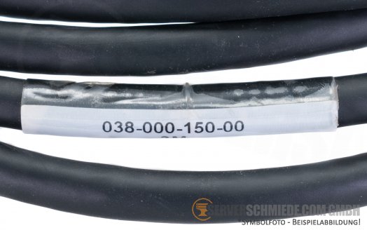 EMC 3m extern 12G SAS Kabel cable 1x SFF-8644 to 1x SFF-8088 Storage Tape Library 038-000-150-00