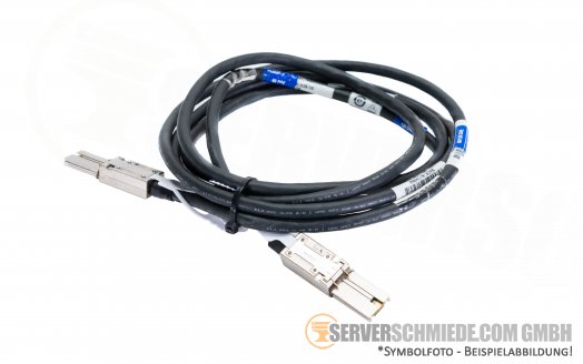 EMC 3m extern SAS Kabel cable 1x SFF-8088 to 1x SFF-8088 Storage - Tape Library 038-018-026-00