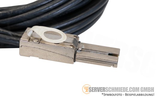EMC 5m extern 12G SAS Kabel cable 1x SFF-8644 to 1x SFF-8088 Storage Tape Library 038-003-813