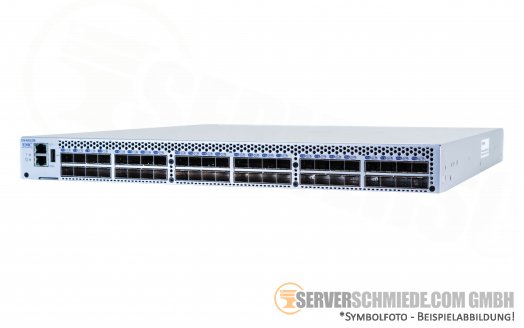 EMC Brocade DS-6510 48-Port 48x 16Gb FC Fibre Channel SAN Switch 48-ports active