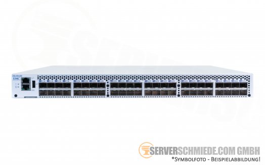 EMC Brocade DS-6510 48-Port 48x 16Gb FC Fibre Channel SAN Switch 48-ports active