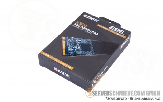Emtec X300 256GB M.2 2280 NVMe SSD +NEW+