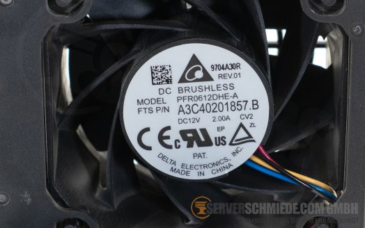 Fan Lüfter Kit for Fujitsu RX2520 M5 A3C40201857 A3C40201856 PFR0612DHE-A