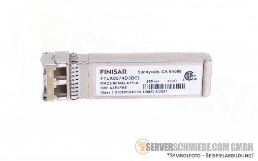 Finisar 10G BASE-SR/SW 400m Multimode Datacom SFP+ Optical Transceiver FTLX8574D3BCL