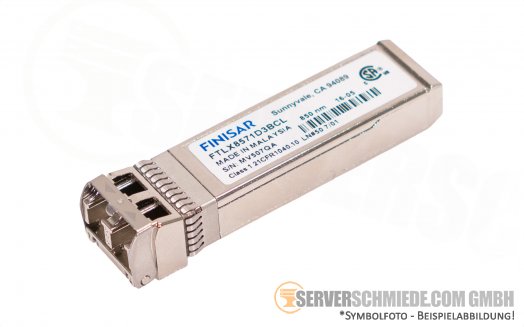 Finisar 10Gb SFP+ Transceiver 850nm SR LC LC FTLX8571D3BCL 94089