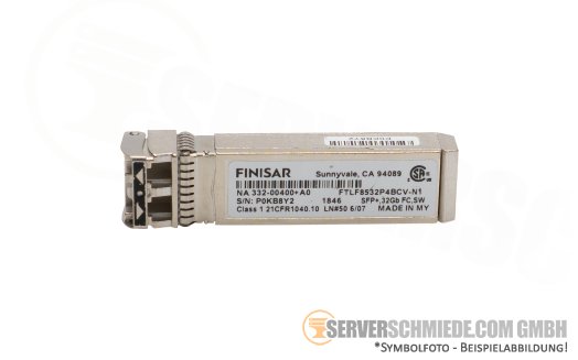 Finisar NetApp 32Gb FC FibreChannel Transceiver SR SFP28 850nm FTLF8532P4BCV-N1