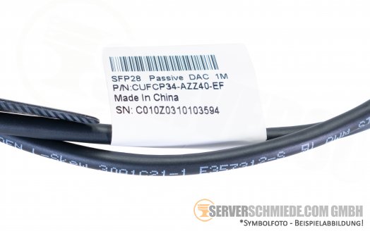 1m 25Gb DAC 2x SFP28 10/25Gb DAC Direct Attached copper cable Kabel Cisco Arista Dell EMC CUFCP34-AZZ40-EF