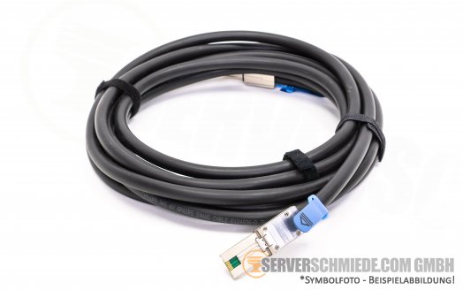 Generic 3m extern SAS Kabel 2x SFF-8088 Storage + Tape Library