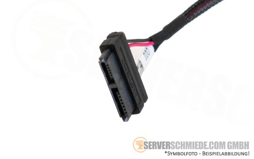 Fujitsu 100cm SATA ODD Kabel 1x SATA Slimline gerade to 1x SATA + Power 2-pin gerade RX2530 M6 CA05950-2083