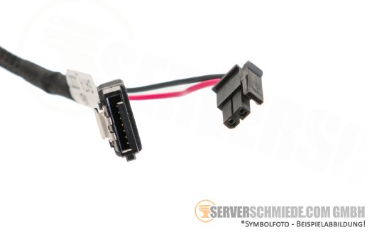 Fujitsu 100cm SATA ODD Kabel 1x SATA Slimline gerade to 1x SATA + Power 2-pin gerade RX2530 M6 CA05950-2083