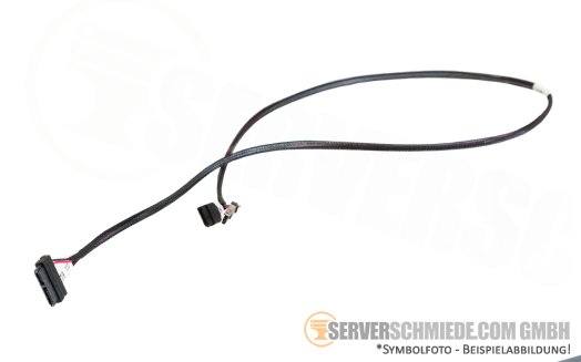 Fujitsu 100cm SATA ODD Kabel 1x SATA Slimline gerade to 1x SATA + Power 2-pin gerade RX2530 M6 CA05950-2083