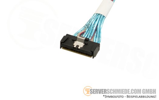 Fujitsu 11cm SAS Kabel cable 1x SFF-8654 gerade to 1x SFF-8654 gerade RX2530 M7 CA05973-8244
