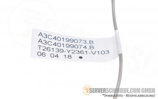 Fujitsu 15cm Batterycable 1x 2pin 1x 4pin für EP540i A3C40199073