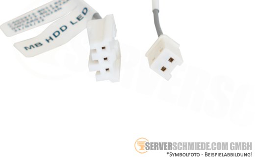 Fujitsu 15cm HDD LED Kabel cable 1x 3-pin gerade to 1x 2-pin gerade TX1320 M5 CA05973-8012