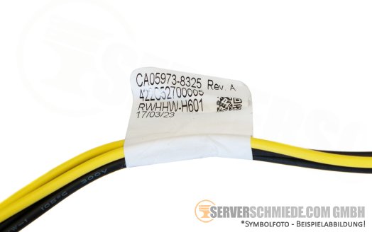 Fujitsu 15cm Power Kabel Expander Board 1x 4-pin gerade to 1x 6-pin gerade RX2540 M7 CA05973-8325