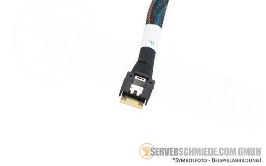 Fujitsu 15cm SAS Kabel cable internal RAID Card 1x SFF-8654 4i gerade to 1x SFF-8643 gerade RX2540 M6 CA05950-2118