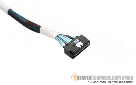 Fujitsu 15cm SAS Kabel internal RAID Card 1x SFF-8654 gerade to 2x SFF-8643 (double) gerade RX2540 M7 CA05973-8328