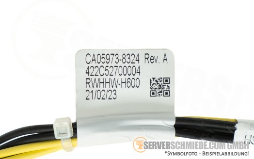 Fujitsu 16cm Backplane Power Kabel cable 1x 6-pin gerade to 1x 6-pin gerade RX2540 M7 CA05973-8324