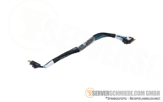 Fujitsu 18cm SAS Kabel cable Expander board 1x SFF-8654 4i gerade to 1x SFF-8654 4i gerade RX2540 M6 CA05950-2123