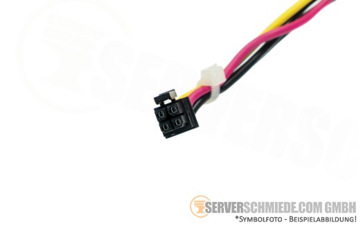 Fujitsu 20cm RDX Power Kabel Cable 1x 4-pin to 1x 4-pin Molex IDE CA05950-2146