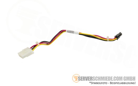 Fujitsu 20cm RDX Power Kabel Cable 1x 4-pin to 1x 4-pin Molex IDE CA05950-2146