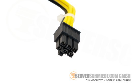 Fujitsu 22cm Backplane Power Kabel cable 1x 6-pin gerade to 1x 6-pin gerade RX2540 M6 CA05950-2112
