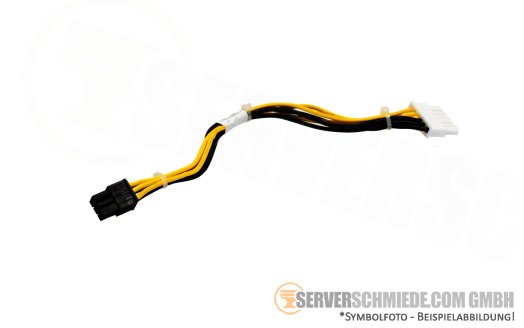 Fujitsu 22cm Backplane Power Kabel cable 1x 6-pin gerade to 1x 6-pin gerade RX2540 M6 CA05950-2112