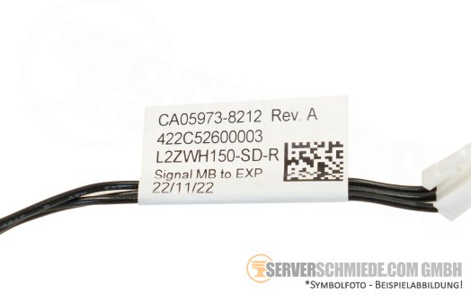 Fujitsu 22cm OOB Signal Kabel cable 1x 3-pin gerade to 1x 3-pin gerade RX2530 M7 CA05973-8212