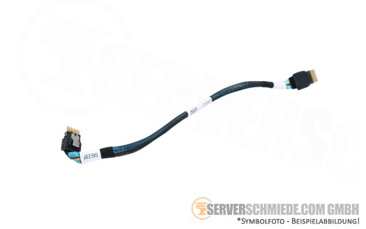 Fujitsu 23cm SAS Kabel cable Expander board 1x SFF-8654 4i gerade to 1x SFF-8654 4i gerade RX2540 M6 CA05950-2122