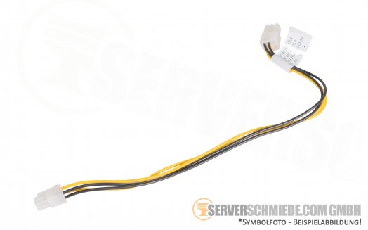 Fujitsu 25cm 2x 4-pin  Power Kabel A3C40183701 T26139-Y3939-V206