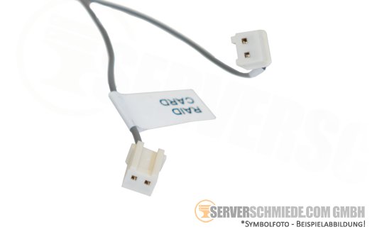 Fujitsu 25cm HDD LED Kabel cable 1x 3-pin gerade to 2x 2-pin gerade TX1320 M5 CA05973-7064