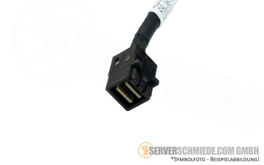 Fujitsu 25cm SAS Kabel cable 1x SFF-8654 4i gerade to 1x SFF-8643 gerade RX2540 M6 CA05950-2127