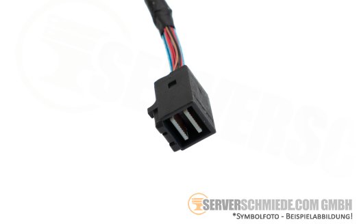 Fujitsu 28cm SAS Kabel cable 1x SFF-8654 4i gerade to 1x SFF-8643 gerade RX2540 M7 CA05973-8339