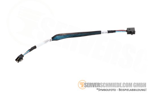Fujitsu 28cm SAS Kabel cable 1x SFF-8654 4i gerade to 1x SFF-8643 gerade RX2540 M7 CA05973-8339