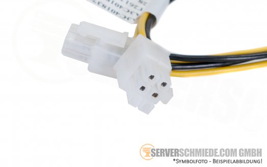 Fujitsu 30cm Power Kabel 1x 6pin 1x 4pin A3C40183700