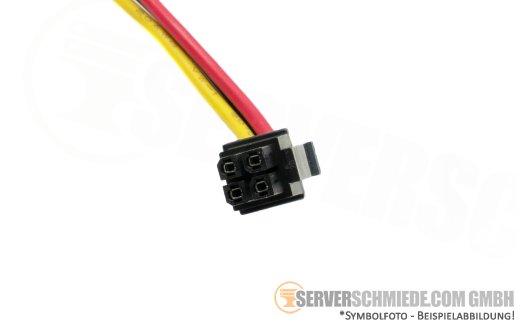 Fujitsu 38cm RDX Power Kabel Cable 1x 4-pin to 1x 4-pin Molex IDE T26139-Y4029-V1