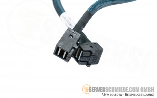 Fujitsu 50cm SAS Kabel 1x SFF-8643 gerade 1x SFF-8643 winkel T26139-Y4040-V53 A3C40196542 A3C40196544