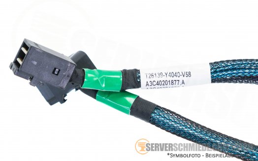 Fujitsu 55cm 1x SFF-8643 gerade 1x SFF-8643 winkel  A3C40201877 T26139-Y4040-V58