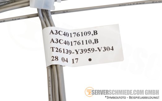 Fujitsu 55cm Backplane Power Cable Kabel 10x 2,5