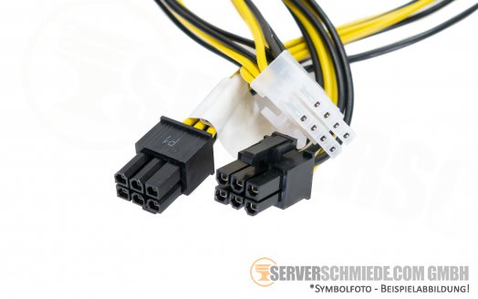 Fujitsu 60cm  Powerkabel 1x 40cm 1x6pin -- 1x8pin 1x 20cm  1x8pin-- 1x6pin 1x45cm 1x6pin -- 1x 8pin  1x 60cm 1x 6pin -- 1x8pin A3C40204168