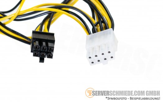 Fujitsu 60cm  Powerkabel 1x 40cm 1x6pin -- 1x8pin 1x 20cm  1x8pin-- 1x6pin 1x45cm 1x6pin -- 1x 8pin  1x 60cm 1x 6pin -- 1x8pin A3C40204168